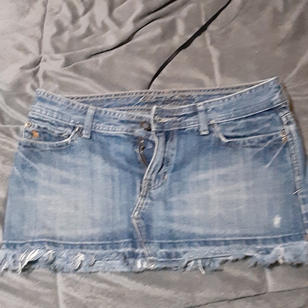 Abercrombie and Fitch jean mini skirt